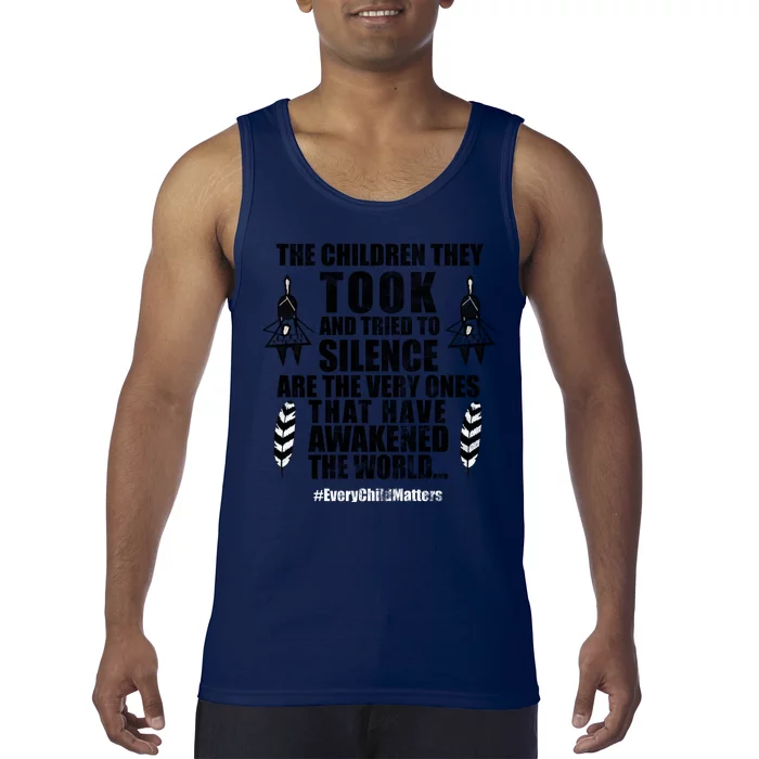 Every Child Matters Quote Tank Top