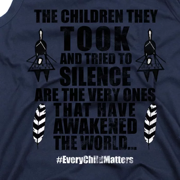 Every Child Matters Quote Tank Top