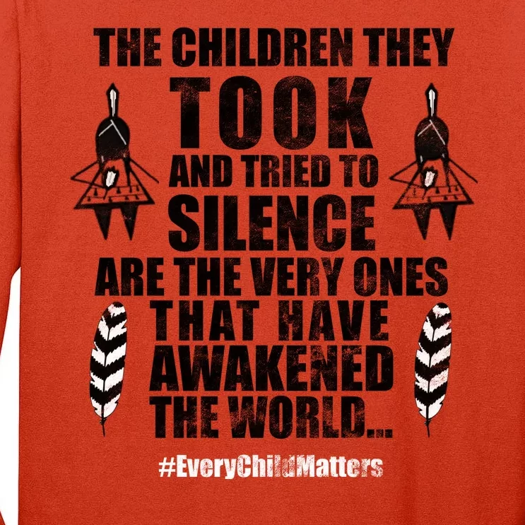 Every Child Matters Quote Tall Long Sleeve T-Shirt