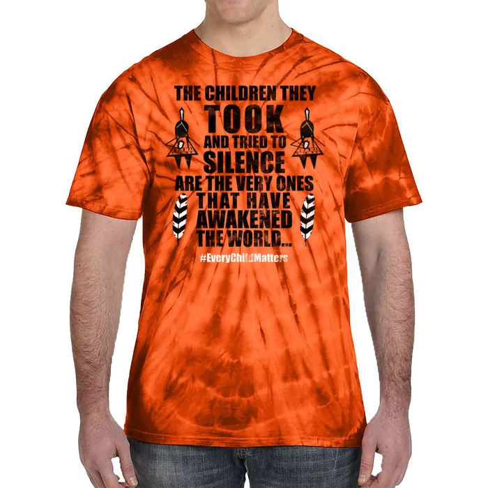 Every Child Matters Quote Tie-Dye T-Shirt