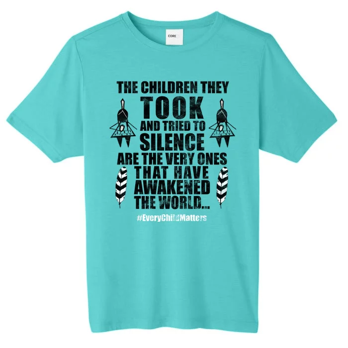 Every Child Matters Quote ChromaSoft Performance T-Shirt