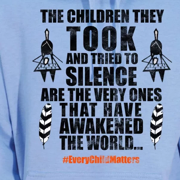 Every Child Matters Quote Unisex Surf Hoodie