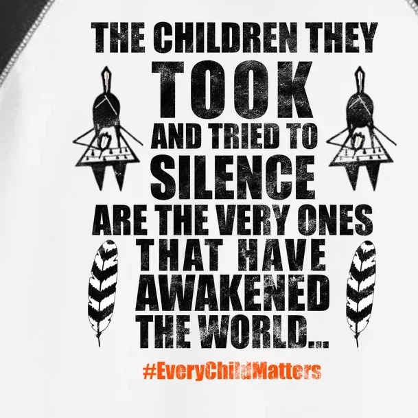 Every Child Matters Quote Toddler Fine Jersey T-Shirt