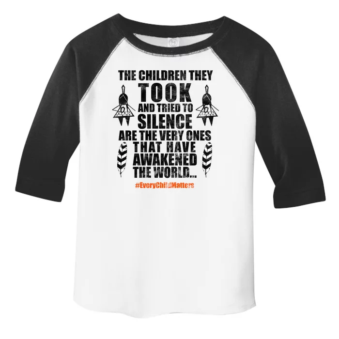 Every Child Matters Quote Toddler Fine Jersey T-Shirt