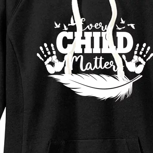 Every Child Matter Celebrate Orange Day Women's Fleece Hoodie