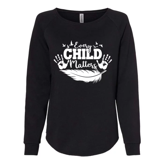 Every Child Matter Celebrate Orange Day Womens California Wash Sweatshirt