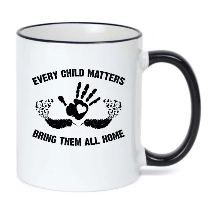 Every Child Matters Bring Them All Home Black Color Changing Mug