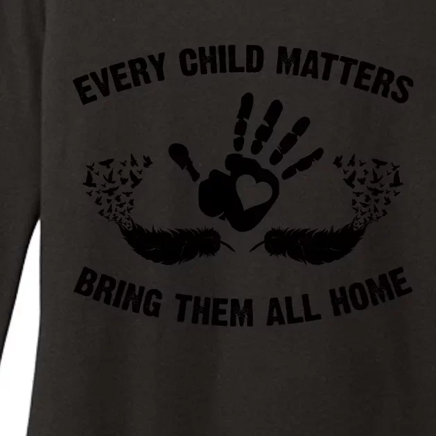 Every Child Matters Bring Them All Home Womens CVC Long Sleeve Shirt