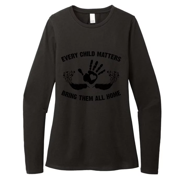 Every Child Matters Bring Them All Home Womens CVC Long Sleeve Shirt