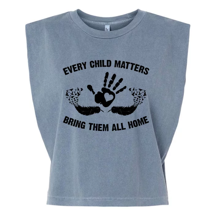 Every Child Matters Bring Them All Home Garment-Dyed Women's Muscle Tee