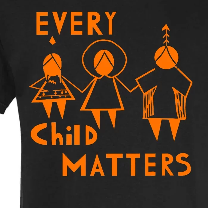 Every Child Matters Orange Print Garment-Dyed Heavyweight T-Shirt