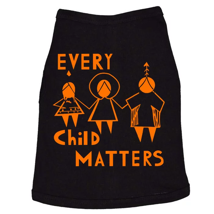 Every Child Matters Orange Print Doggie Tank