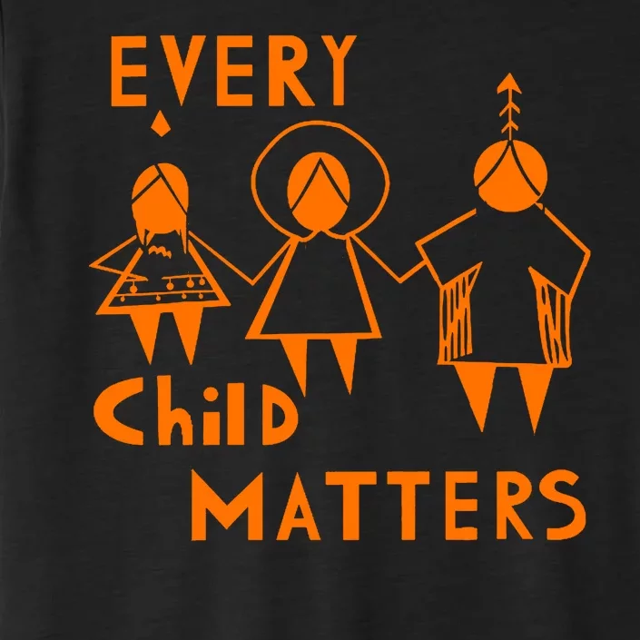 Every Child Matters Orange Print ChromaSoft Performance T-Shirt