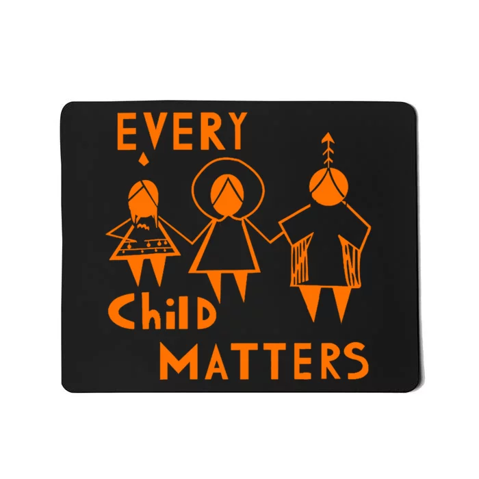 Every Child Matters Orange Print Mousepad