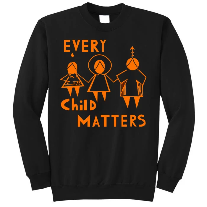 Every Child Matters Orange Print Tall Sweatshirt