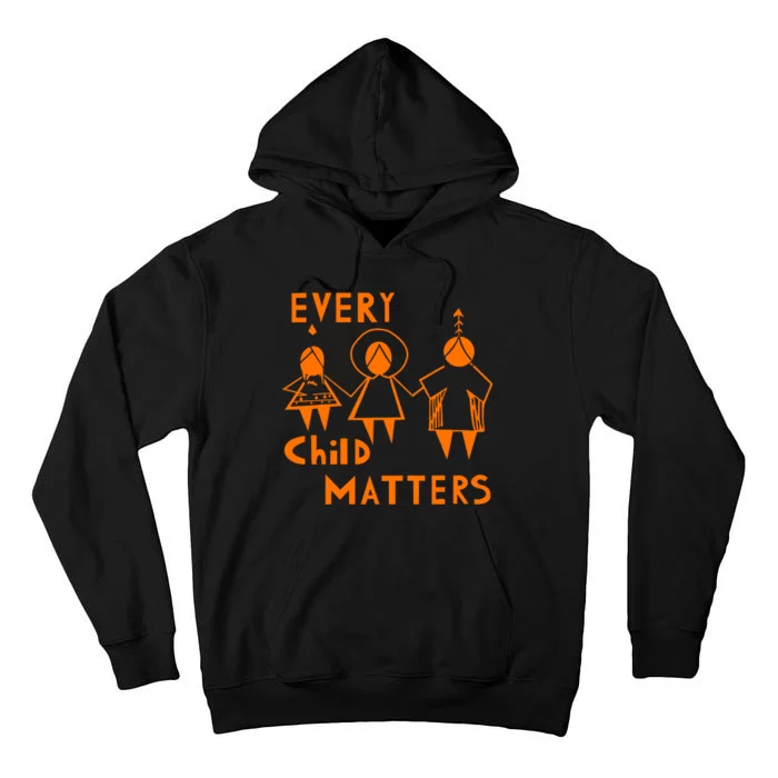 Every Child Matters Orange Print Tall Hoodie