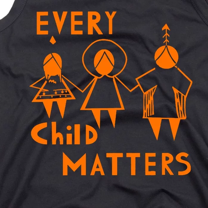 Every Child Matters Orange Print Tank Top