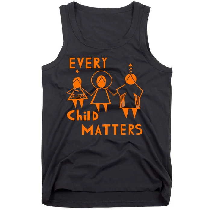 Every Child Matters Orange Print Tank Top