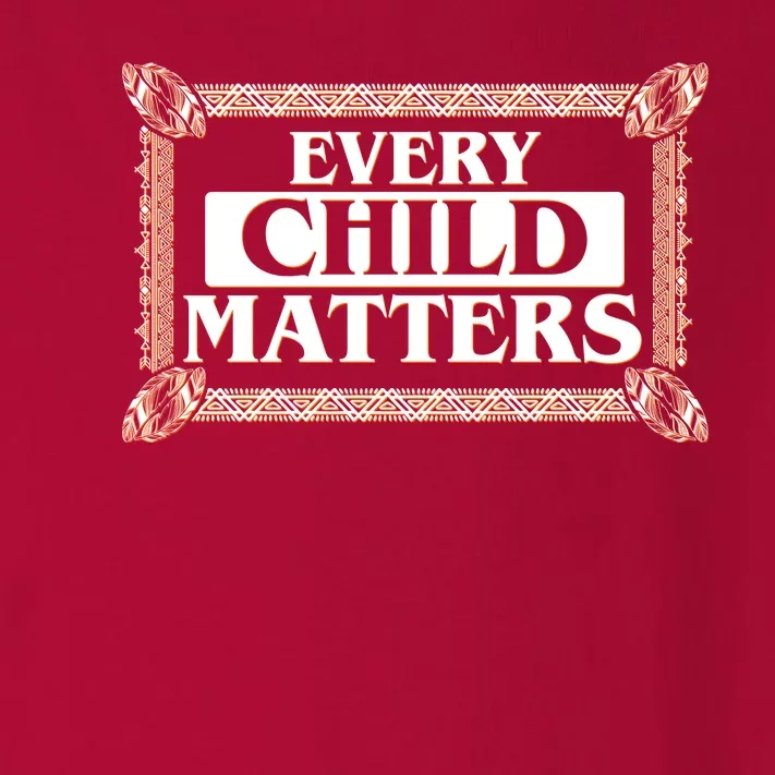 Every Child Matters Native American Indigenous Children Orange Day Toddler Long Sleeve Shirt