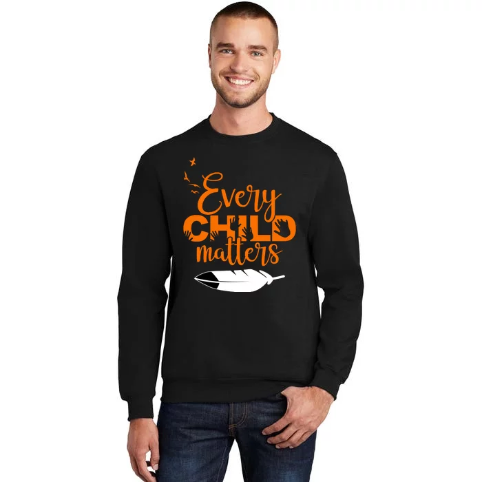 Every Child Matters Childhood Cancer Awareness Tall Sweatshirt