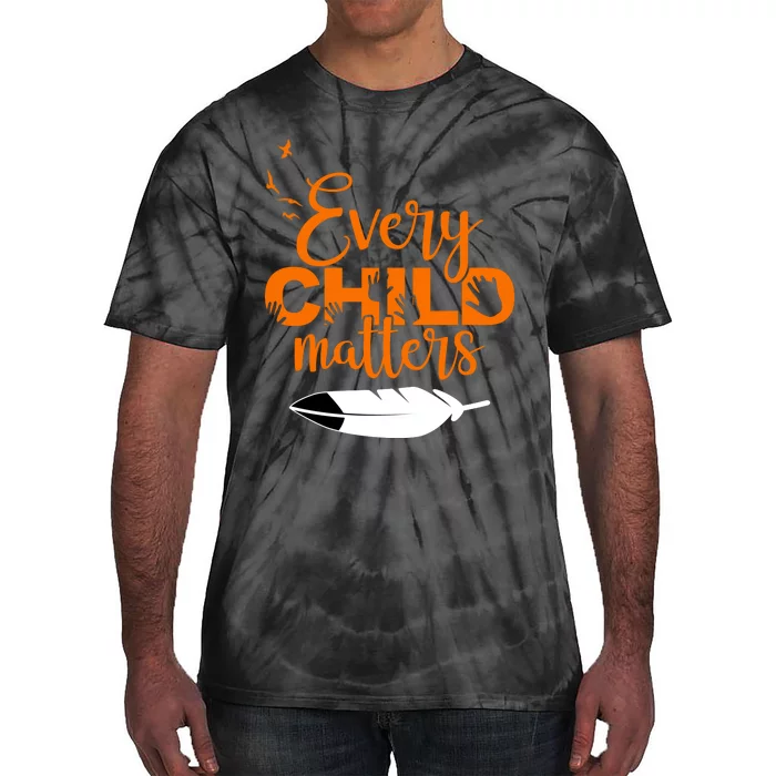 Every Child Matters Childhood Cancer Awareness Tie-Dye T-Shirt