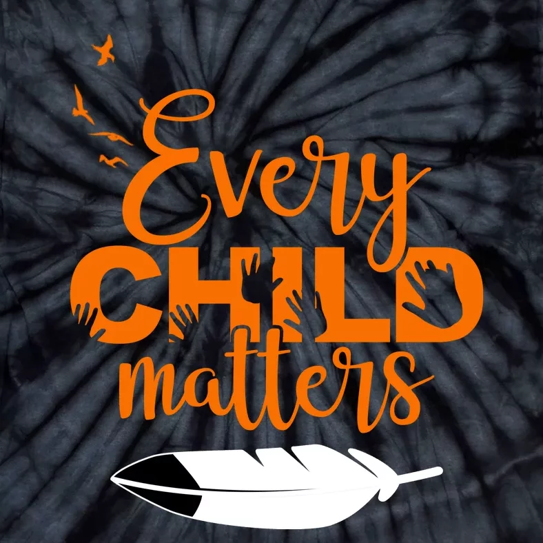 Every Child Matters Childhood Cancer Awareness Tie-Dye T-Shirt