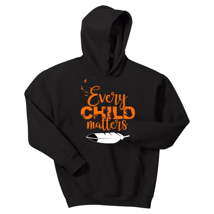 Every Child Matters Childhood Cancer Awareness Kids Hoodie