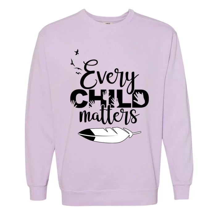 Every Child Matters Childhood Cancer Awareness Garment-Dyed Sweatshirt