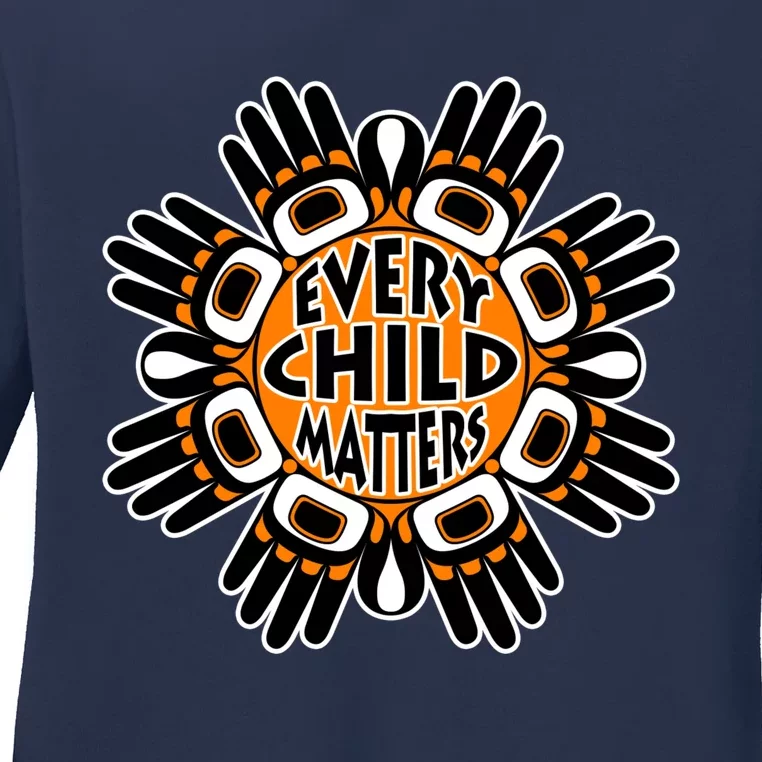 Every Child Matters Ladies Long Sleeve Shirt