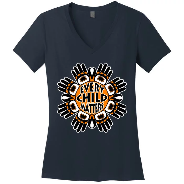 Every Child Matters Women's V-Neck T-Shirt