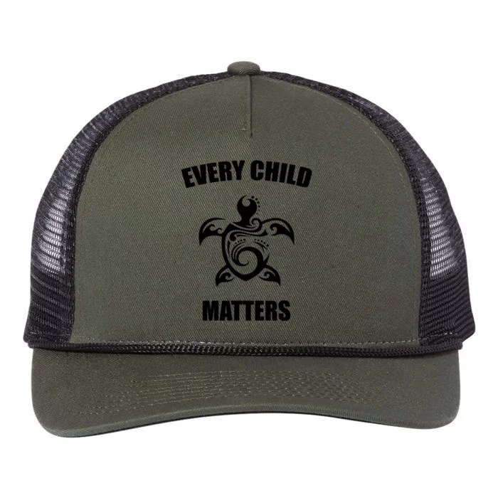 Every Child Matters Turtle Orange Day Retro Rope Trucker Hat Cap