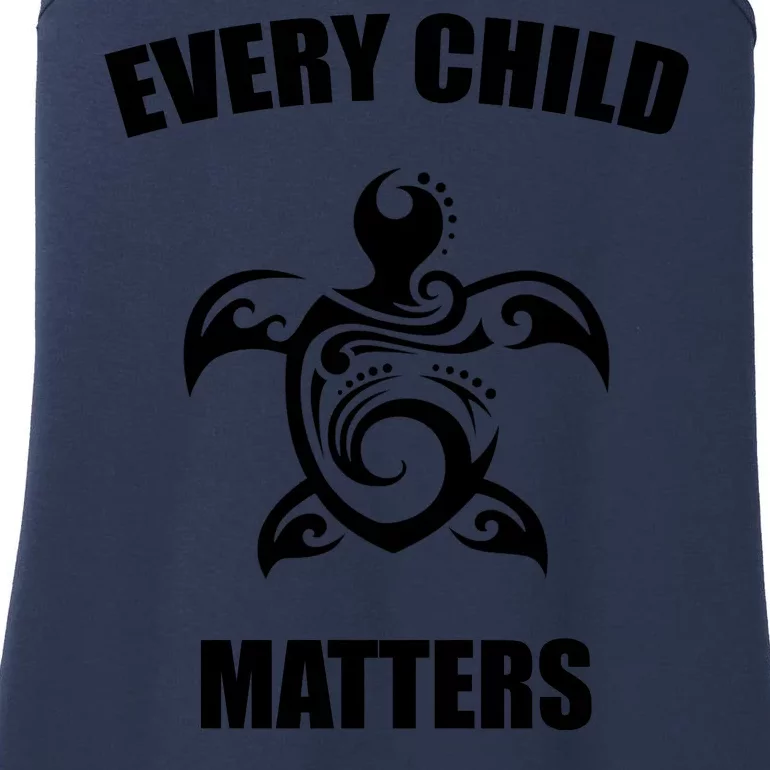 Every Child Matters Turtle Orange Day Ladies Essential Tank