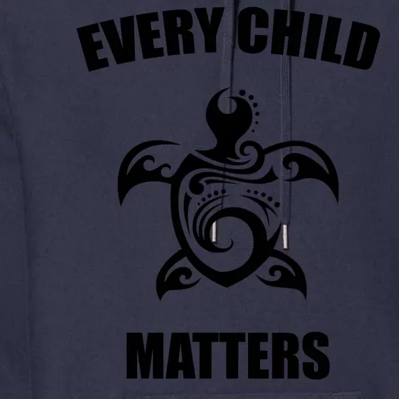 Every Child Matters Turtle Orange Day Premium Hoodie