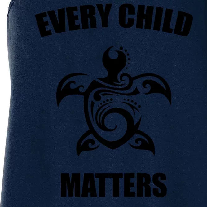 Every Child Matters Turtle Orange Day Women's Racerback Tank