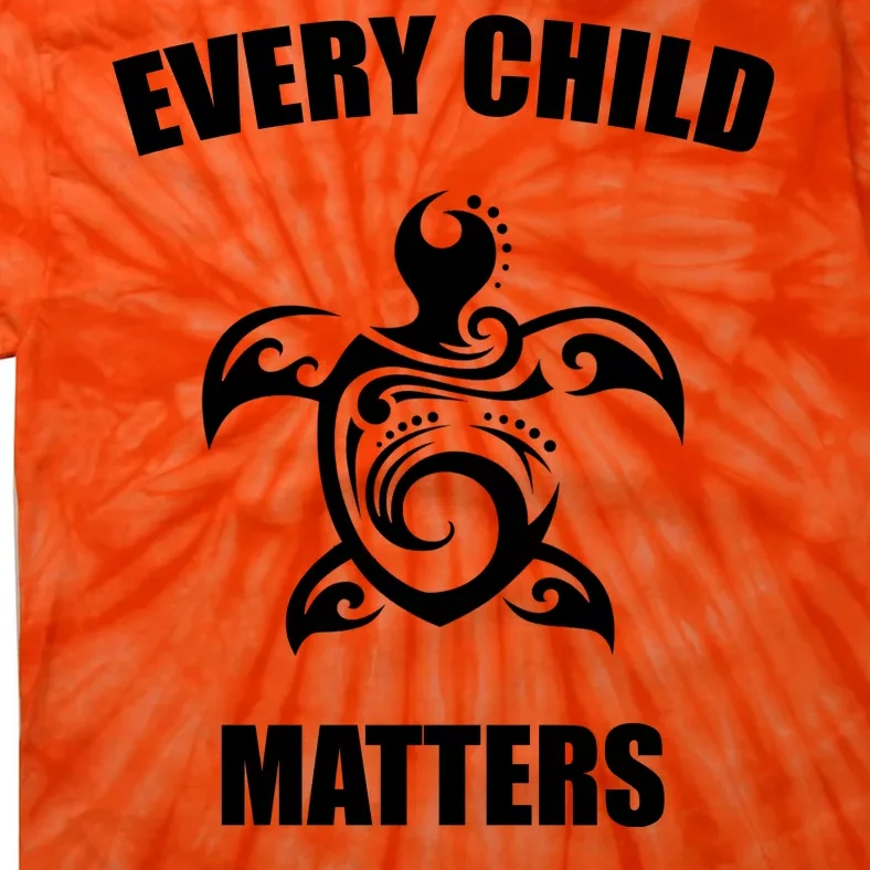 Every Child Matters Turtle Orange Day Tie-Dye T-Shirt