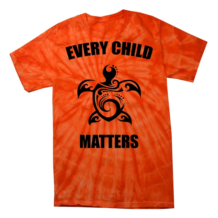 Every Child Matters Turtle Orange Day Tie-Dye T-Shirt