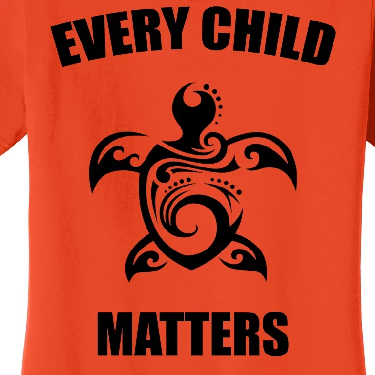 Every Child Matters Turtle Orange Day Women's T-Shirt