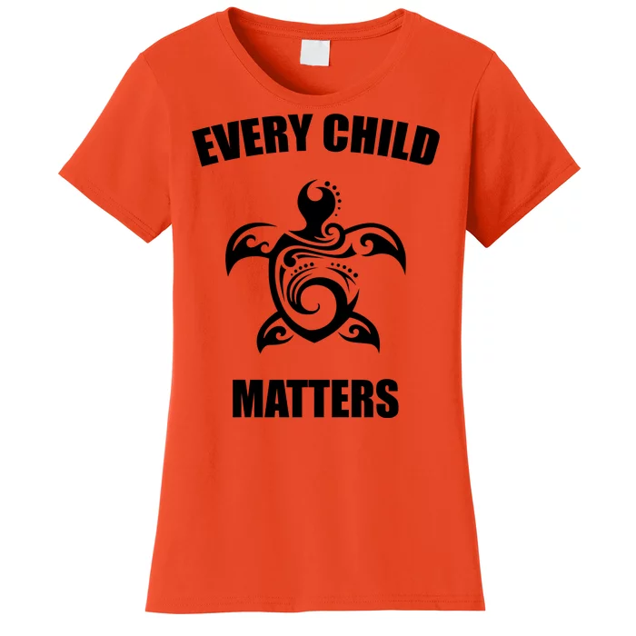 Every Child Matters Turtle Orange Day Women's T-Shirt