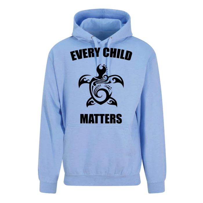 Every Child Matters Turtle Orange Day Unisex Surf Hoodie