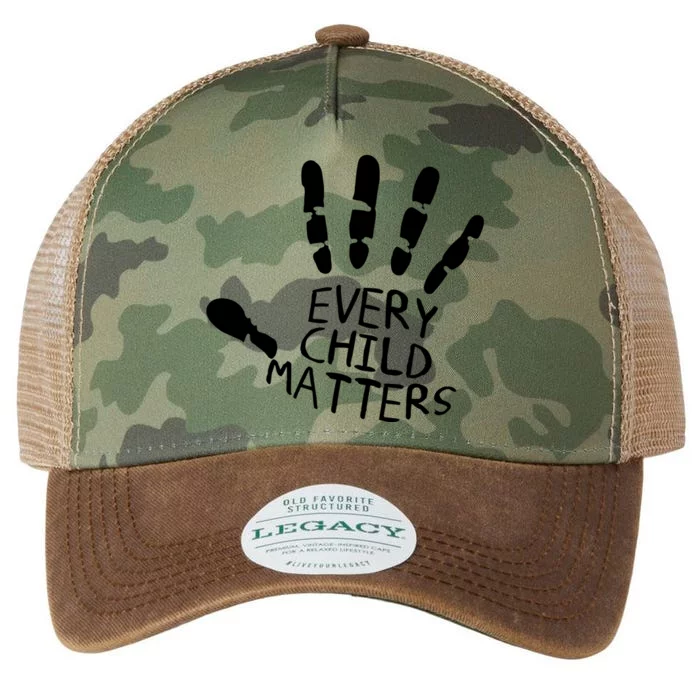 Every Child Matters Handprint Orange Day Legacy Tie Dye Trucker Hat