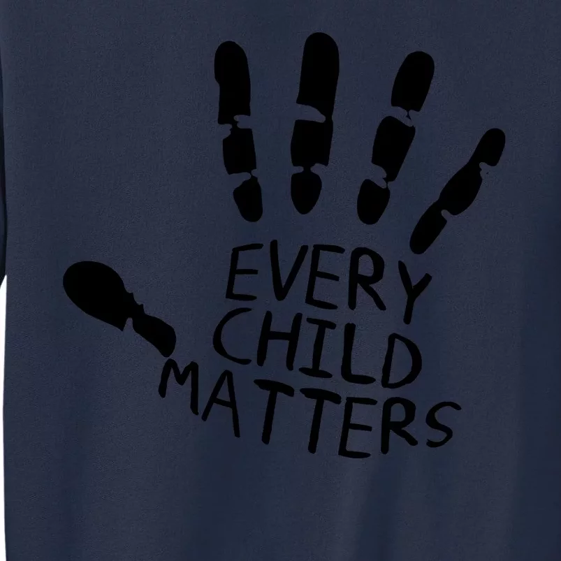 Every Child Matters Handprint Orange Day Sweatshirt