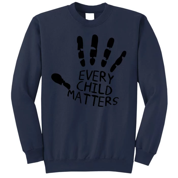 Every Child Matters Handprint Orange Day Sweatshirt