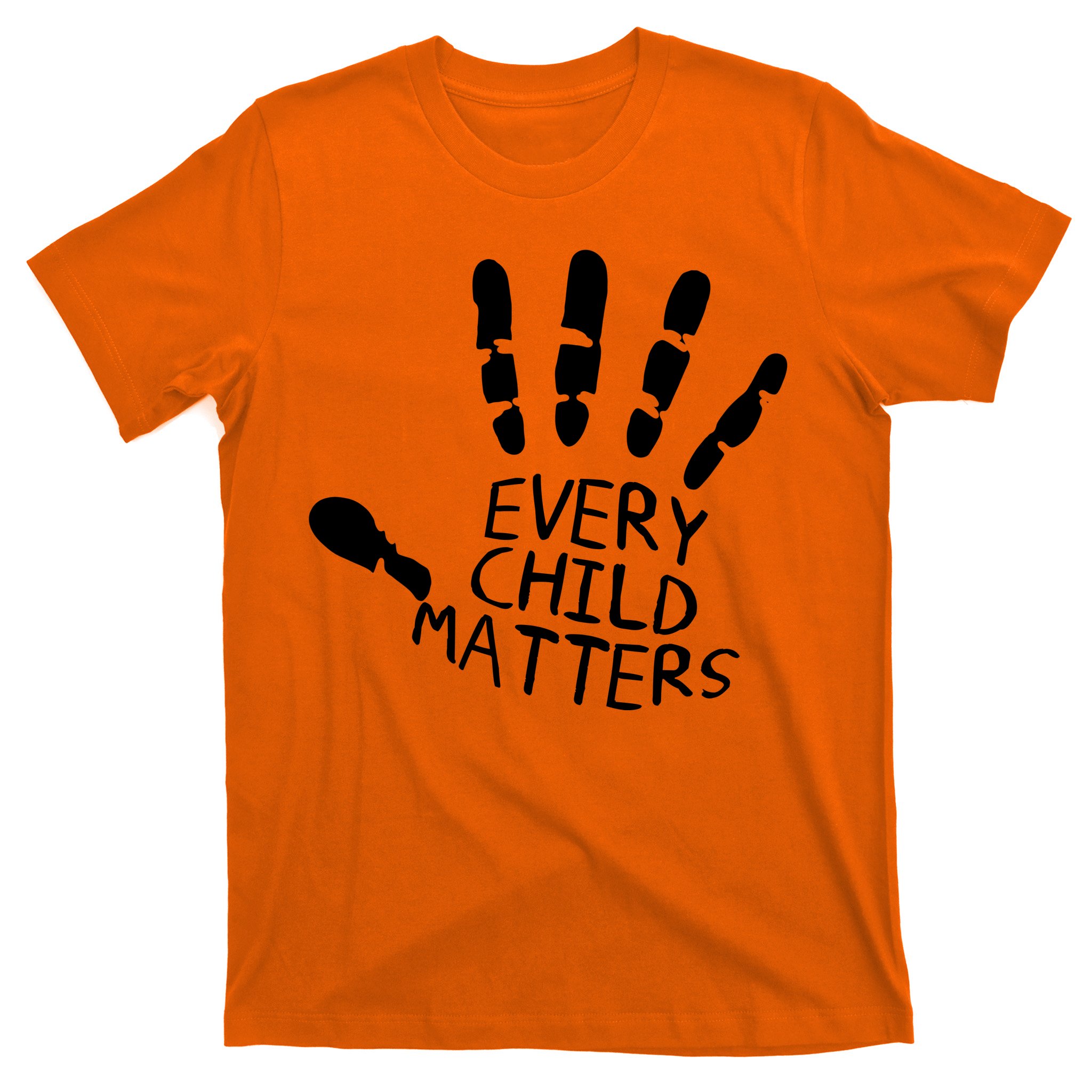 Every Child Matters Handprint Orange Day T-Shirt | TeeShirtPalace