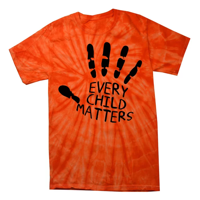 Every Child Matters Handprint Orange Day Tie-Dye T-Shirt