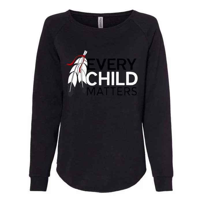 Every Child Matters Canada Orange Day Womens California Wash Sweatshirt