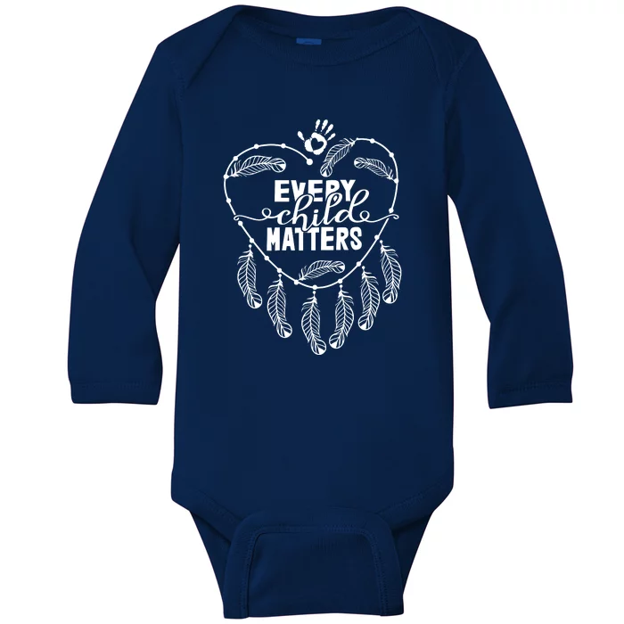 Every Child Matters Orange Day Baby Long Sleeve Bodysuit