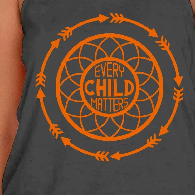 Every Child Matters Childhood Cancer Women's Knotted Racerback Tank