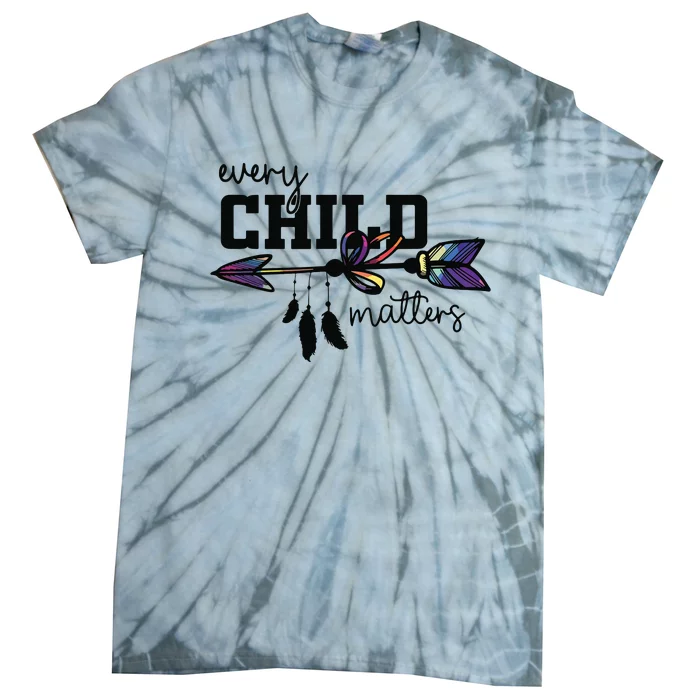 Every Child Matter Funny Tie-Dye T-Shirt