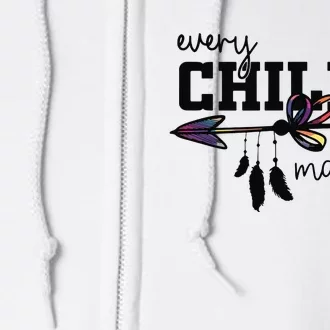 Every Child Matter Funny Full Zip Hoodie