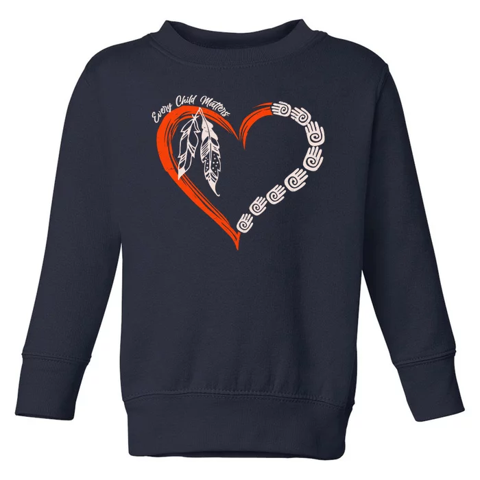 Every Child Matters Native American Pattern Toddler Sweatshirt